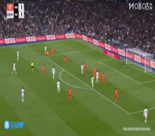 維尼修斯本場制造的第一個點球