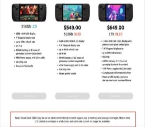 外媒：Valve、索尼、任天堂等都因內(nèi)存短缺面臨“硬件危機(jī)”