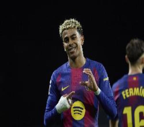 亞馬爾是本賽季五大聯(lián)賽首位100次成功過人球員，比第二名多26次