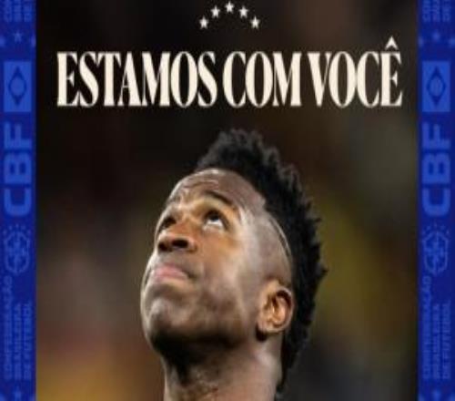 遭種族歧視！巴西隊聲援維尼修斯：你不孤單，我們永遠和你在一起