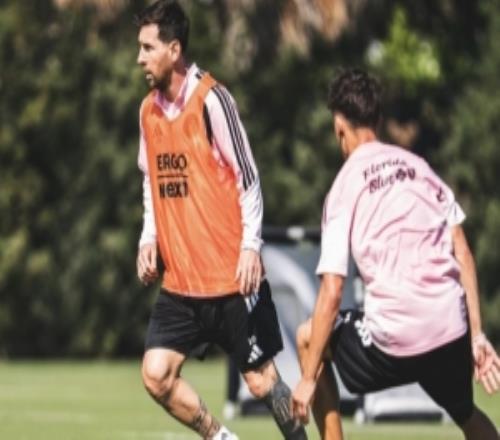 邁阿密曬梅西訓練照：繼續拼搏，接下來就是賽季揭幕戰了