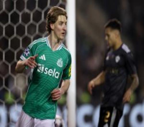 首回合造慘案！紐卡客場61大勝卡拉巴赫戈登半場大四喜