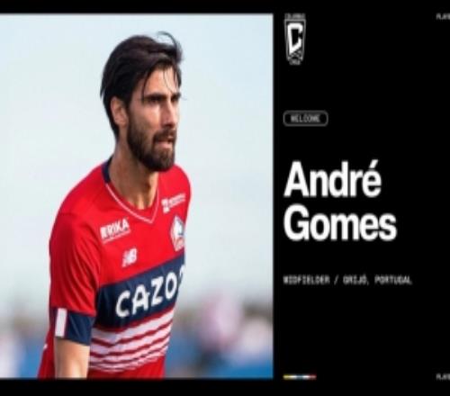 官方：哥倫布機(jī)員免簽前巴薩中場(chǎng)安德烈戈麥斯，簽約1.5+1年