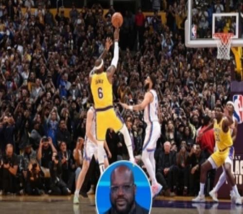 奧尼爾：詹姆斯不會讓任何人有機會破他的得分紀錄他會再打兩年