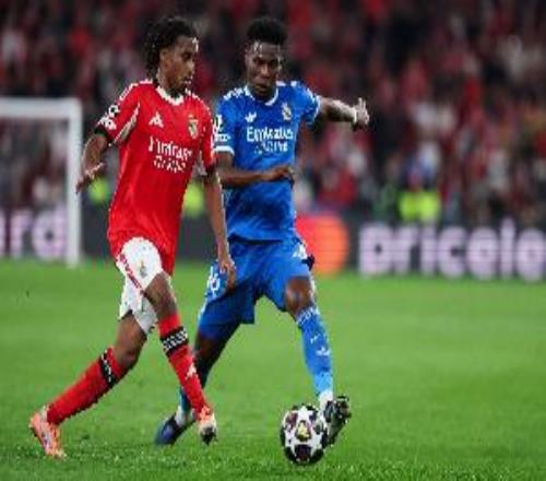 阿斯：對陣本菲卡的比賽，皇馬中場的所有球員都參與了進(jìn)攻組織