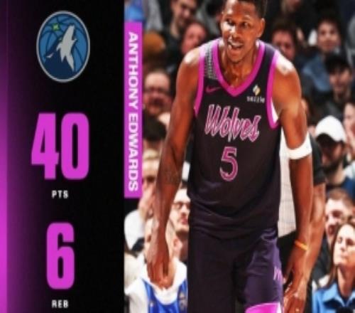 愛德華茲27次40+在隊史40+場次榜上獨一檔第二唐斯僅13次