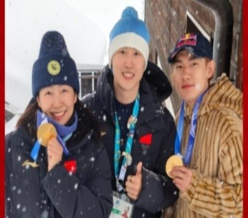 今天王心迪奪金！徐夢桃曬與王心迪、蘇翊鳴合照：我和小鳴已料到