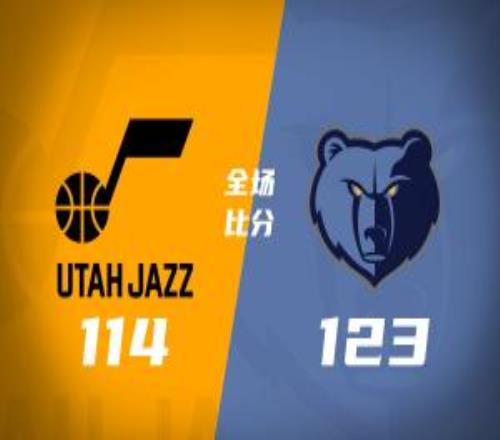 灰熊8人上雙逆轉(zhuǎn)爵士止4連敗兩隊均多主力缺陣普羅斯珀23+5