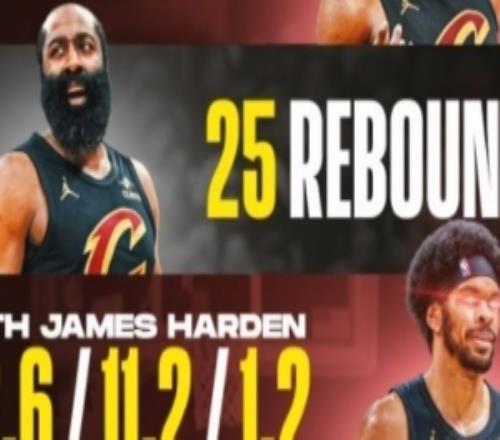 哈登加盟5連勝攬92分43助25板阿倫化身頂級(jí)中鋒場(chǎng)均22.6+11.2！