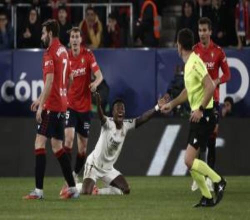 遭絕殺！皇馬12奧薩蘇納2分領跑庫爾圖瓦送點維尼修斯破門