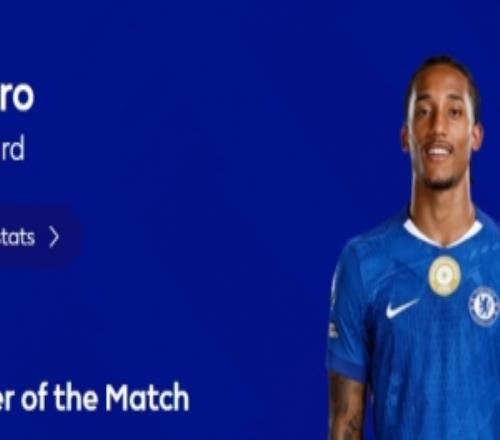 率先破門，英超官方：若昂佩德羅當選切爾西11伯恩利全場最佳