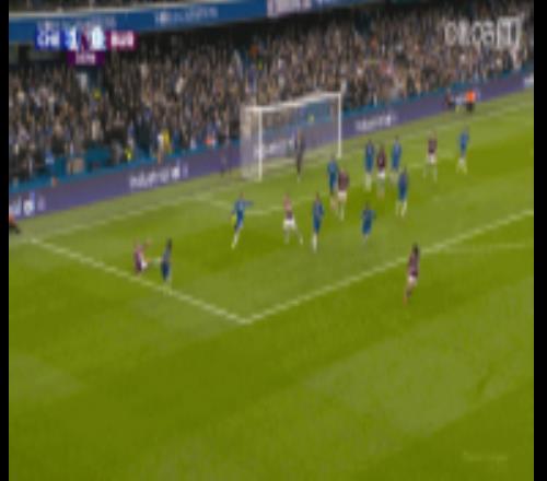 可惜了！帕爾默單刀機會，打的太正被沒收