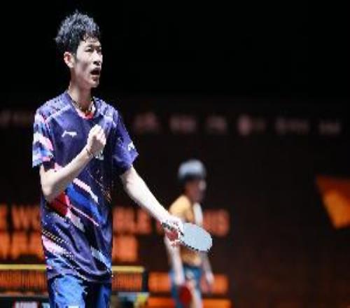 新加坡大滿貫132決賽陳俊菘23不敵張本智和，遺憾止步首輪