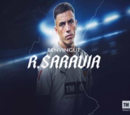 官方：瓦倫西亞正式簽下阿根廷后衛(wèi)薩拉維亞，合同至本賽季結(jié)束