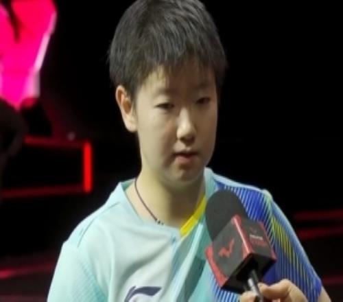 進新加坡大滿貫32強！孫穎莎：今天我發(fā)揮正常，下輪會全力以赴