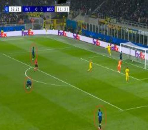 郁悶！阿坎吉突然短路送禮，丟球后他捶地懊惱+國(guó)米防線全員呆滯