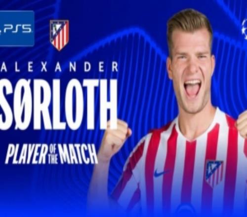 官方：上演帽子戲法的瑟爾洛特當(dāng)選馬競vs布魯日全場最佳