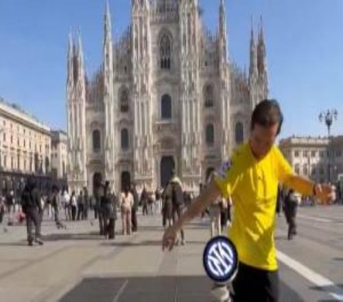 雙殺藍(lán)黑晉級16強(qiáng)！博德閃耀曬視頻嘲諷國米：在米蘭顛國米！