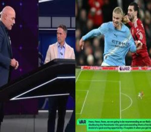 英超官方節(jié)目解釋索博紅牌：哈蘭德犯規(guī)，必須倒回犯規(guī)起始點(diǎn)