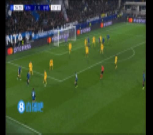 真藍(lán)黑氣勢如虹！帕薩利奇頭球破門，亞特蘭大32反超總比分！