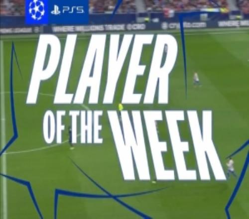 馬競(jìng)前鋒瑟爾洛特當(dāng)選歐冠周最佳，海于格第二、瓊阿梅尼第三