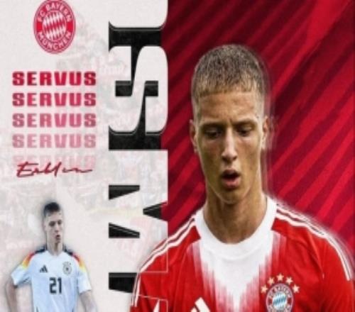 圖片報：16歲后腰小將奧斯曼尼首次被征召參加拜仁一線隊合練