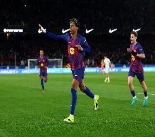 帽子戲法助球隊取勝，亞馬爾當選巴薩41黃潛一役MVP