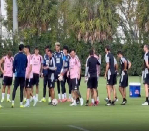 備戰(zhàn)奧蘭多城！跟隊(duì)記者：梅西今日與球隊(duì)進(jìn)行了最后一場(chǎng)訓(xùn)練