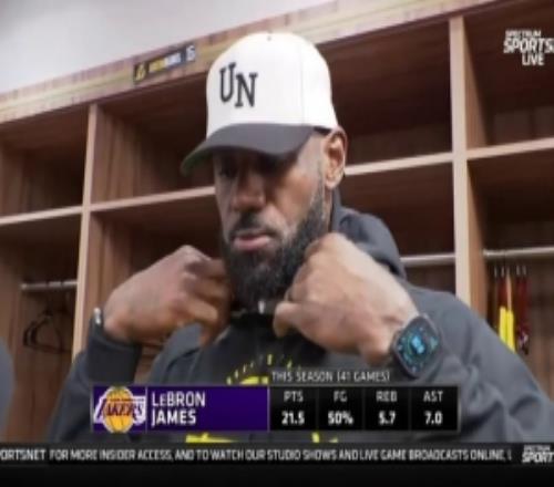 詹姆斯：我們應(yīng)該每晚保持這種心態(tài)今晚防守帶動了我們的進(jìn)攻