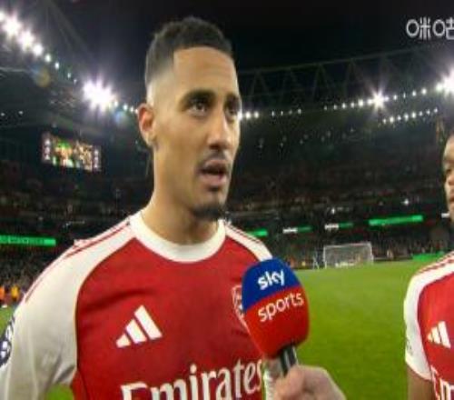 薩利巴：能在主場贏球很高興，上次頭球破門還是一年前