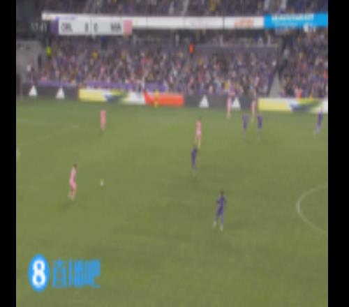 半場邁阿密國際02奧蘭多城德保羅再次失誤致丟球梅西失良機(jī)