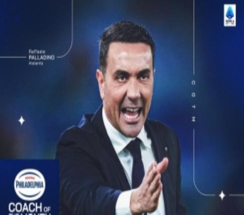 聯(lián)賽戰(zhàn)績(jī)3勝1平！帕拉迪諾當(dāng)選意甲2月份最佳教練