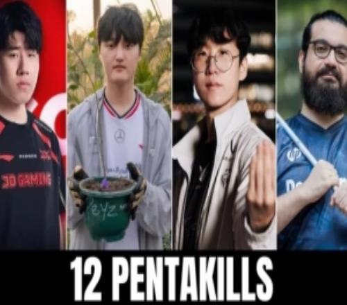 外媒統(tǒng)計五殺最多選手：GALA、Peyz、Ruler十二次并列第一