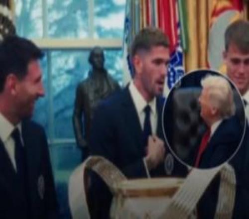 德保羅隨邁阿密造訪白宮時(shí)對(duì)特朗普打趣：梅西第二，我第一