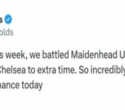 雷克瑟姆老板“死侍”：我們與切爾西戰(zhàn)至加時(shí)賽，為球隊(duì)感到驕傲