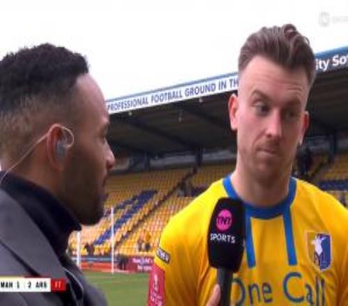 對手前鋒：我們和阿森納踢得勢均力敵，我兒廠夢，今天夢想成真