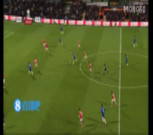 藍軍扳平！德拉普推進加納喬射門，對手后衛解圍在門將身上進烏龍