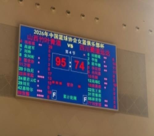 2026女籃俱樂部杯第八日綜述：山西女籃奪冠四川江蘇分列二三名