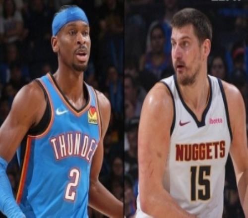 最強(qiáng)對(duì)決！美媒曬SGA和約基奇本場(chǎng)數(shù)據(jù)：35+9+15VS32+14+13