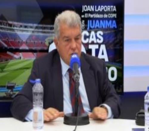 拉波爾塔：實在不理解哈維在說啥不擔(dān)心梅西發(fā)聲因為這就是事實