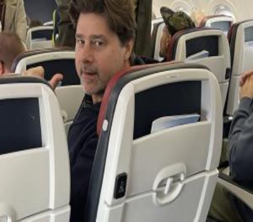 波切蒂諾去馬德里觀戰(zhàn)熱刺vs馬競，同機乘客高唱波切蒂諾之歌