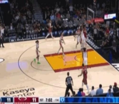 杠上了！阿德巴約突薩爾被釘板大帽兩人都拿全隊開場11分中的9分