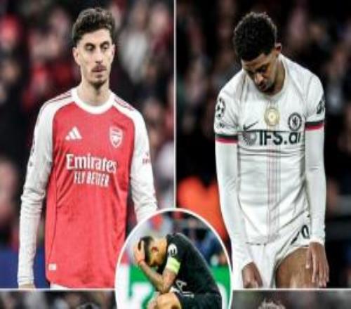 八強(qiáng)幾隊(duì)英超66晉級(jí)歐冠16強(qiáng)，首回合5客場(chǎng)1平4負(fù)下周誰(shuí)能翻盤(pán)