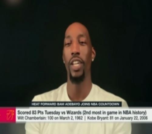 哪一刻讓你意識到83分的意義阿德巴約：在命中那些罰球之后