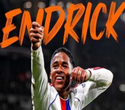 歐聯(lián)首秀即破門！19歲恩德里克遠(yuǎn)射造門將脫手，幫助球隊(duì)幸運(yùn)絕平