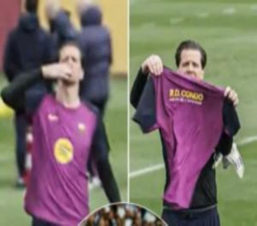 秀腳法！什琴斯尼“遠(yuǎn)射破門”，模仿梅西曬球衣慶祝