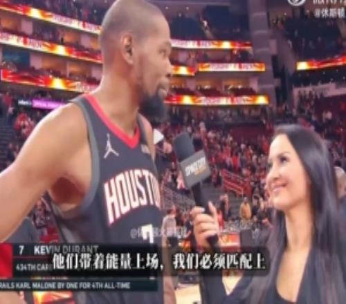 KD談關(guān)鍵球：穆雷把我們逼入絕境我只想為球隊(duì)投出一個(gè)好球