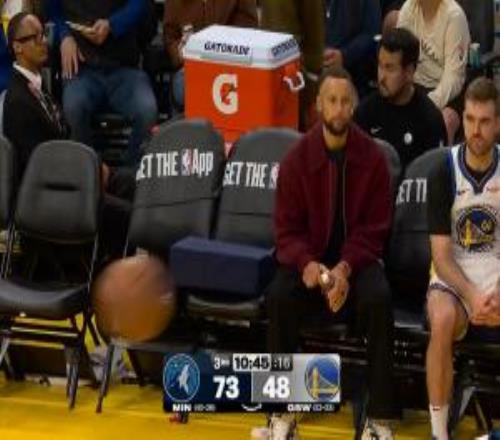 邪了門了！勇士一場(chǎng)比賽傷退3個(gè)人板凳席僅剩2.5人