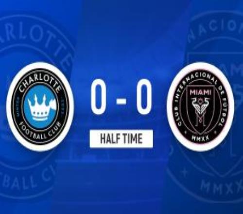 半場邁阿密00夏洛特蘇亞雷斯推射造險(xiǎn)阿巴達(dá)失單刀