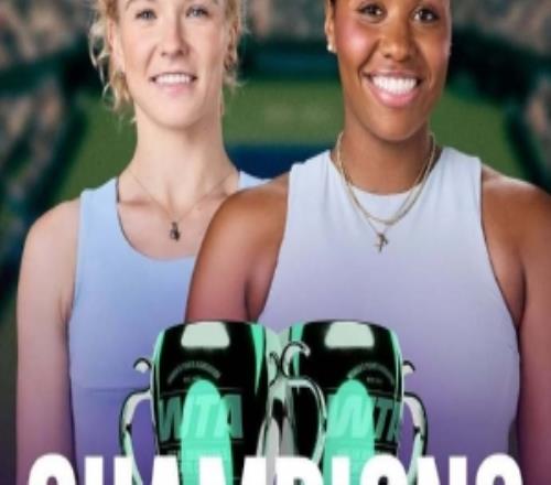 西尼亚科娃汤森德组合20赢球,夺WTA1000印第安维尔斯双打冠军